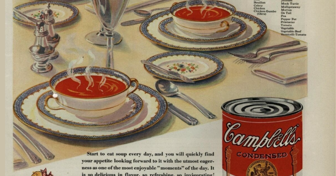 Lessons from the Great depression and Campbells soup